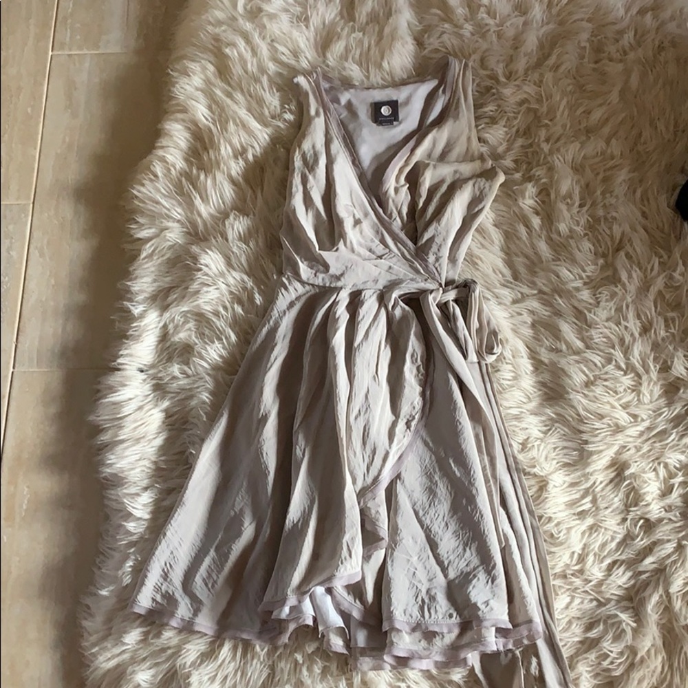 Anthropologie silk dress